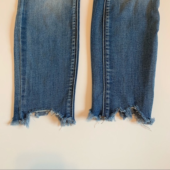 Boutique High Waisted Cutoff Skinny Jeans, 27 - Picture 4 of 7